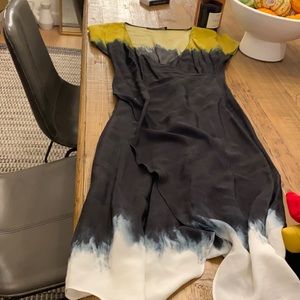 Super cute tide dye Zara dress
